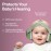 Alpine Muffy Baby Ear Protection for Babies and Toddlers up to 36 Months - CE & ANSI Certified - Noise Reduction Earmuffs - Comfortable Baby Headphones Against Hearing Damage & Improves Sleep - Pink
