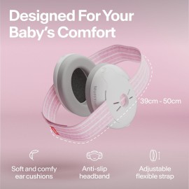 Alpine Muffy Baby Ear Protection for Babies and Toddlers up to 36 Months - CE & ANSI Certified - Noise Reduction Earmuffs - Comfortable Baby Headphones Against Hearing Damage & Improves Sleep - Pink Alpine Muffy Baby Ear Protection for Babies and Toddlers up to 36 Months - CE & ANSI Certified - Noise Reduction Earmuffs - Comfortable Baby Headphones Against Hearing Damage & Improves Sleep - Pink