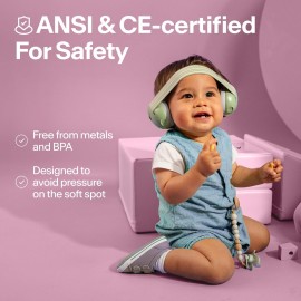 Alpine Muffy Baby Ear Protection for Babies and Toddlers up to 36 Months - CE & ANSI Certified - Noise Reduction Earmuffs - Comfortable Baby Headphones Against Hearing Damage & Improves Sleep - Pink Alpine Muffy Baby Ear Protection for Babies and Toddlers up to 36 Months - CE & ANSI Certified - Noise Reduction Earmuffs - Comfortable Baby Headphones Against Hearing Damage & Improves Sleep - Pink