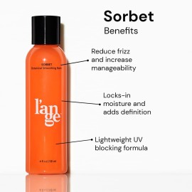 L\'ANGE HAIR Sorbet Botanical Smoothing Balm | Biotin Leave-In Conditioner for Frizzy Hair & Curly Hair Styling | Best Anti-Frizz Hair Straightening Products | Extention Safe L\'ANGE HAIR Sorbet Botanical Smoothing Balm | Biotin Leave-In Conditioner for Frizzy Hair & Curly Hair Styling | Best Anti-Frizz Hair Straightening Products | Extention Safe