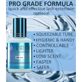 Lash Remover for Lash Extensions by Stacy Lash (0.51 fl.oz / 15 ml) Eyelash Extension Remover / 60 Sec Dissolution Lash Glue Remover/Professional Eyelash Remover for Extensions/Lash Tech Supplies Lash Remover for Lash Extensions by Stacy Lash (0.51 fl.oz / 15 ml) Eyelash Extension Remover / 60 Sec Dissolution Lash Glue Remover/Professional Eyelash Remover for Extensions/Lash Tech Supplies