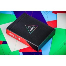 Aura | Ultimate Family Strategy Game | 2 - 4 Players | Fun Abstract Deck Deconstruction Game Aura | Ultimate Family Strategy Game | 2 - 4 Players | Fun Abstract Deck Deconstruction Game