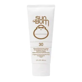 Sun Bum Mineral SPF 50 Sunscreen Body Lotion - Broad Spectrum Moisturizing Sunscreen with Vitamin E - Vegan and Hawaii 104 Act Compliant (Made without Octinoxate & Oxybenzone) - Travel Friendly 3 oz