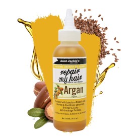 Aunt Jackie\'s Natural Growth Oil Blends Repair My Hair - Argan, Revives and Conditions Chronically Dry Hair and Scalp, Anti-Breakage Formula, 4 oz Aunt Jackie\'s Natural Growth Oil Blends Repair My Hair - Argan, Revives and Conditions Chronically Dry Hair and Scalp, Anti-Breakage Formula, 4 oz