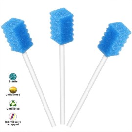 Disposable Oral Care Swabs Tooth Cleaning Mouth Swabs (50 Blue) Disposable Oral Care Swabs Tooth Cleaning Mouth Swabs (50 Blue)