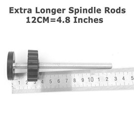 4 Pack 8MM Baby Gate Threaded Spindle Rod, Replacement Hardware Parts Kit for Pet & Dog Pressure Mounted Safety Gates - Extra Long Wall Mounting Accessories Screws Rods Adapter Bolts Black 4 Pack 8MM Baby Gate Threaded Spindle Rod, Replacement Hardware Parts Kit for Pet & Dog Pressure Mounted Safety Gates - Extra Long Wall Mounting Accessories Screws Rods Adapter Bolts Black