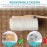2 Pack Natural Exfoliating Loofah luffa loofa Bath Brush On a Stick - with Long Wooden Handle Back Brush for Men & Women - Shower Sponge Body Back Scrubber