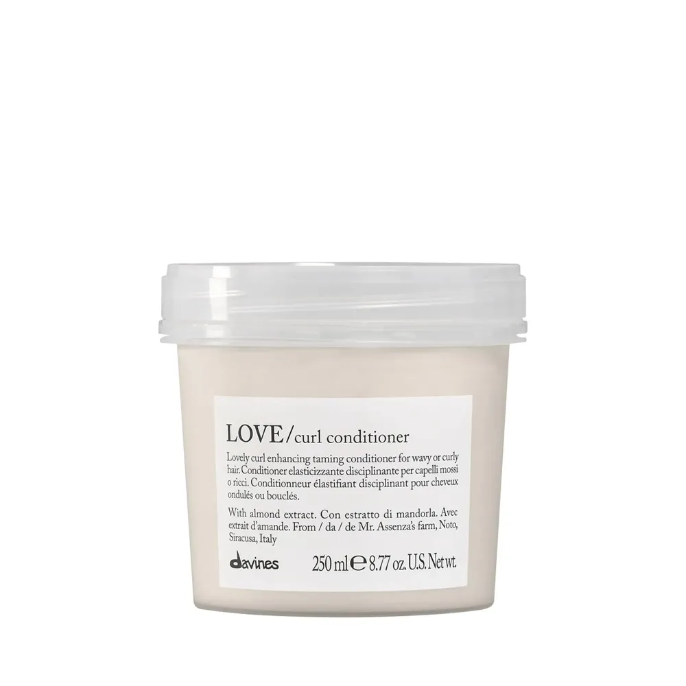 Davines LOVE Curl Conditioner | Curly Hair Conditioner for Hydrating + Elasticizing Curls | Great For Wavy and Curly Hair Types | 8.77 fl oz Davines LOVE Curl Conditioner | Curly Hair Conditioner for Hydrating + Elasticizing Curls | Great For Wavy and Curly Hair Types | 8.77 fl oz