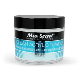 Mia Secret Clear Acrylic Powder (2oz) Mia Secret Clear Acrylic Powder (2oz)