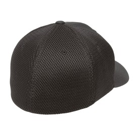 Flexfit Unisex Ultrafibre Airmesh Fitted Trucker Hat, Black, Large-X-Large Flexfit Unisex Ultrafibre Airmesh Fitted Trucker Hat, Black, Large-X-Large