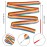 YGEOMER 12pcs Dance Ribbons, Rainbow Gymnastics Ribbon Wands for Kids Dancer, Dance Twirling Sticks Batons Streamers for Artistic Dancing, Talent Shows Dance Floor Party Props