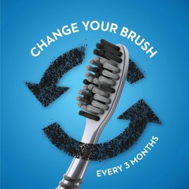 Oral B Cavity Defense 123 Black Toothbrush  Medium (Pack of 4) Oral B Cavity Defense 123 Black Toothbrush  Medium (Pack of 4)