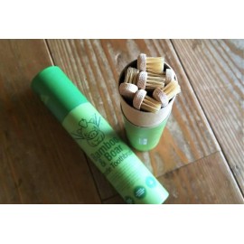Gaia Guy Natural Bristle Bamboo Toothbrush (NO Nylon - Boar Hair ONLY) - Totally Compostable & Biodegradable Boar Bristle and Bamboo Toothbrushes - Zero Waste - 6-Pack Gaia Guy Natural Bristle Bamboo Toothbrush (NO Nylon - Boar Hair ONLY) - Totally Compostable & Biodegradable Boar Bristle and Bamboo Toothbrushes - Zero Waste - 6-Pack