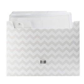 Pearhead Baby Briefcase and Document Organizer, All In One Expanding File Folder, Baby\'s Paperwork and Records, Newborn Keepsake and Memory Box with Labels, Baby Girl or Baby Boy Gift, Gray Chevron Pearhead Baby Briefcase and Document Organizer, All In One Expanding File Folder, Baby\'s Paperwork and Records, Newborn Keepsake and Memory Box with Labels, Baby Girl or Baby Boy Gift, Gray Chevron