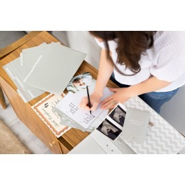 Pearhead Baby Briefcase and Document Organizer, All In One Expanding File Folder, Baby\'s Paperwork and Records, Newborn Keepsake and Memory Box with Labels, Baby Girl or Baby Boy Gift, Gray Chevron Pearhead Baby Briefcase and Document Organizer, All In One Expanding File Folder, Baby\'s Paperwork and Records, Newborn Keepsake and Memory Box with Labels, Baby Girl or Baby Boy Gift, Gray Chevron