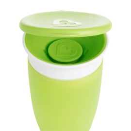 Munchkin Miracle 360 Sippy Cup Lids, 4 Count, Pink/Blue/Green/Purple Munchkin Miracle 360 Sippy Cup Lids, 4 Count, Pink/Blue/Green/Purple