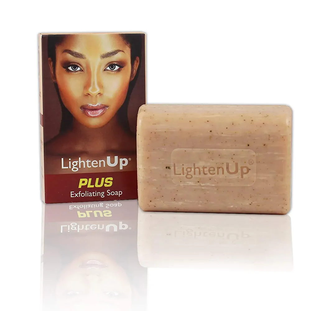 OMIC LightenUp, Exfoliating Soap - 200g / 7fl oz - Skin Brightening Soap, Cleansing Bar, Formulated to Fade Dark Spots, with Apricot, Glycerin, Coconut Oil OMIC LightenUp, Exfoliating Soap - 200g / 7fl oz - Skin Brightening Soap, Cleansing Bar, Formulated to Fade Dark Spots, with Apricot, Glycerin, Coconut Oil