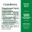 Nature\'s Bounty Cranberry Pills for Women Urinary Tract Health, Cranberry Supplements with Concentrate & Vitamin C, 120 Softgels
