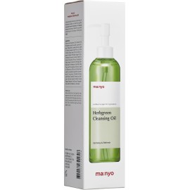 ma:nyo Herb Green Cleansing Oil 6.7 fl oz (200ml) Korean Facial Cleanser, Daily Makeup Remover for Women, Effective Cleansing Without Clogging Pores, with Artemisa, Tea Tree ma:nyo Herb Green Cleansing Oil 6.7 fl oz (200ml) Korean Facial Cleanser, Daily Makeup Remover for Women, Effective Cleansing Without Clogging Pores, with Artemisa, Tea Tree
