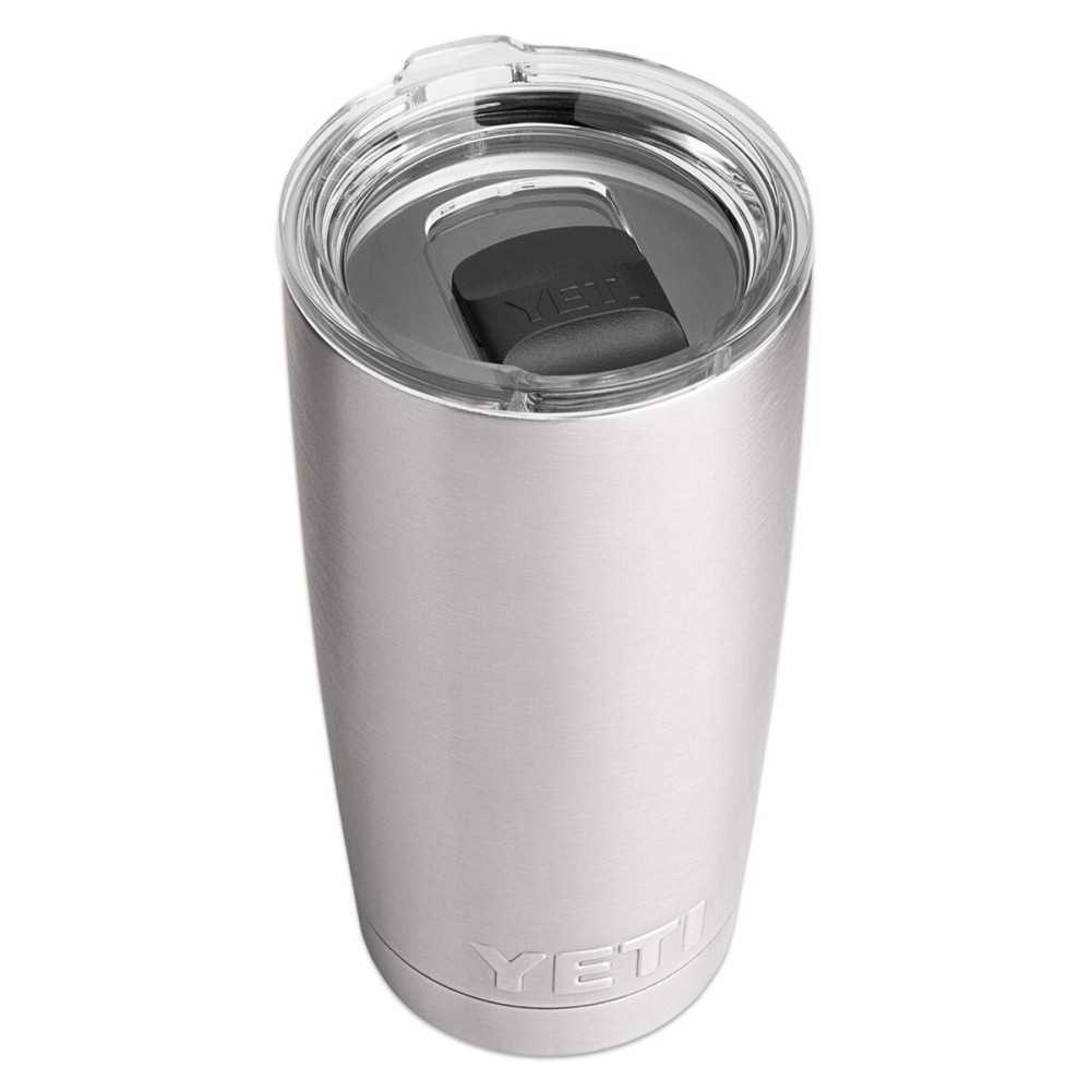 YETI Rambler 20 oz Tumbler, Stainless Steel, Vacuum Insulated with MagSlider Lid, Stainless YETI Rambler 20 oz Tumbler, Stainless Steel, Vacuum Insulated with MagSlider Lid, Stainless