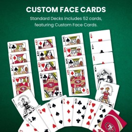 MasterPieces - NFL Playing Cards, Officially Licensed Pittsburgh Steelers Football Deck, Family Games for Adults and Kids, Standard Index MasterPieces - NFL Playing Cards, Officially Licensed Pittsburgh Steelers Football Deck, Family Games for Adults and Kids, Standard Index