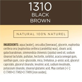 Burts Bees 100% Natural Nourishing Mascara, Black Brown - 0.4 Ounce Burts Bees 100% Natural Nourishing Mascara, Black Brown - 0.4 Ounce