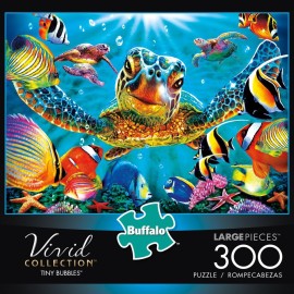 Buffalo Games - Steve Sundram - Tiny Bubbles - 300 Piece Jigsaw Puzzle For Adults -Challenging Puzzle Perfect for Game Nights - Finished Size is 21.25 x 15.00