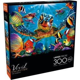 Buffalo Games - Steve Sundram - Tiny Bubbles - 300 Piece Jigsaw Puzzle For Adults -Challenging Puzzle Perfect for Game Nights - Finished Size is 21.25 x 15.00