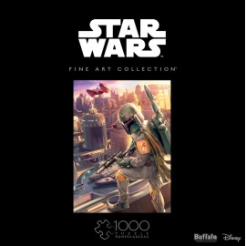 Buffalo Games - Star Wars - Boba Fett - 1000 Piece Jigsaw Puzzle For Adults -Challenging Puzzle Perfect for Game Nights - Finished Size is 26.75 x 19.75