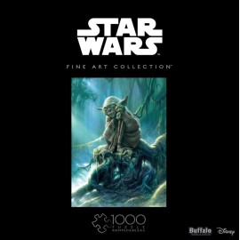Buffalo Games - Star Wars - Yoda - 1000 Piece Jigsaw Puzzle For Adults -Challenging Puzzle Perfect for Game Nights - Finished Size is 26.75 x 19.75