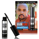 Blackbeard Formula X - Instant, Hypoallergenic, Temporary Tint for 1-Day Beard, Mustache, Eyebrow and Sideburn Color - Brown/Black, 1 Pack