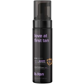 b.tan Violet Base Self Tanner Mousse | Love At First Tan - Best, 1 Hour Express Sunless Tanning Foam, Cancels Orange Tones, Dark Bronzing Glow, No Fake Tan Smell, Face & Body, 6.7 Fl Oz b.tan Violet Base Self Tanner Mousse | Love At First Tan - Best, 1 Hour Express Sunless Tanning Foam, Cancels Orange Tones, Dark Bronzing Glow, No Fake Tan Smell, Face & Body, 6.7 Fl Oz