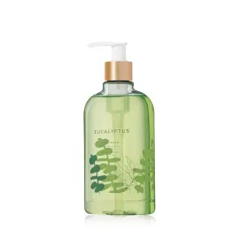 Thymes Moisturizing Body Wash with Pump - Body Soap - Bath Products - Skin Care - Liquid Soap with Notes of Eucalyptus Oil, Petitgrain, Bergamot, Lemongrass, & Fir (Eucalyptus, 9.25 fl oz)