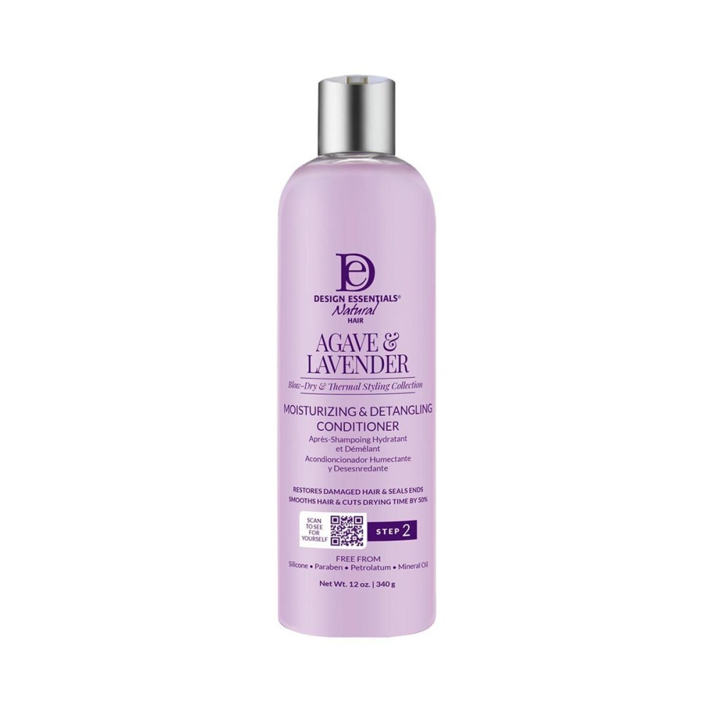 Design Essentials Agave & Lavender Moisturizing & Detangling Conditioner-Blow-Dry & Silk Press Collection - 12oz Design Essentials Agave & Lavender Moisturizing & Detangling Conditioner-Blow-Dry & Silk Press Collection - 12oz