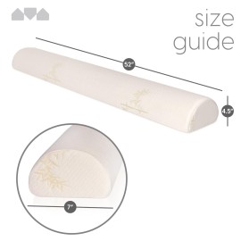 Milliard Bed Bumper Toddler Foam Bed Rail with Bamboo Washable Cover and Non-Slip Hypoallergenic Water Resistant, Kids, Adults and Seniors Milliard Bed Bumper Toddler Foam Bed Rail with Bamboo Washable Cover and Non-Slip Hypoallergenic Water Resistant, Kids, Adults and Seniors