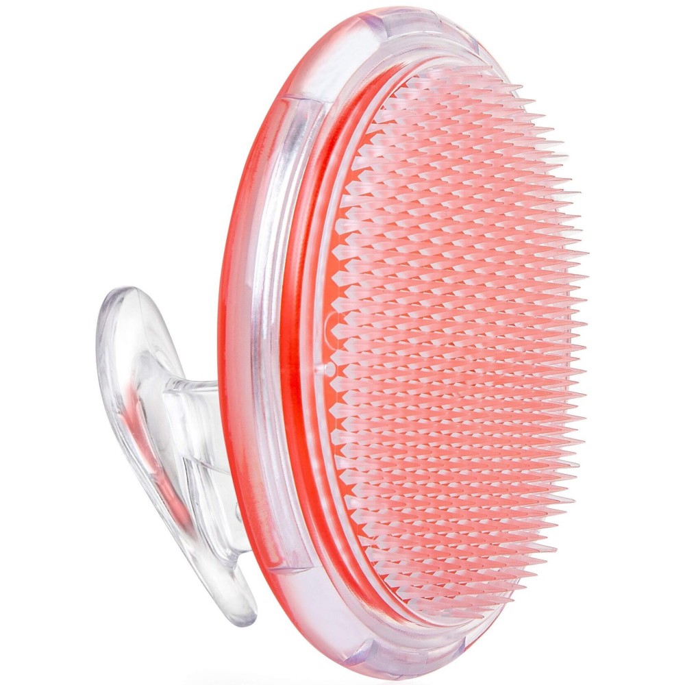 Dylonic Exfoliating Brush for Ingrown Hair and Razor Bump Prevention - Gentle Pre-Shave Exfoliator for Silky Smooth Skin on Face, Legs, Bikini Line - Ideal Orange, 4x3-Inch Dylonic Exfoliating Brush for Ingrown Hair and Razor Bump Prevention - Gentle Pre-Shave Exfoliator for Silky Smooth Skin on Face, Legs, Bikini Line - Ideal Orange, 4x3-Inch