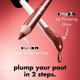 e.l.f. Lip Plumping Gloss, Hydrating, Nourishing, Invigorating, High-Shine, Plumps, Volumizes, Cools, Soothes, Sparkling Ros, Shimmer, 0.09 Oz e.l.f. Lip Plumping Gloss, Hydrating, Nourishing, Invigorating, High-Shine, Plumps, Volumizes, Cools, Soothes, Sparkling Ros, Shimmer, 0.09 Oz