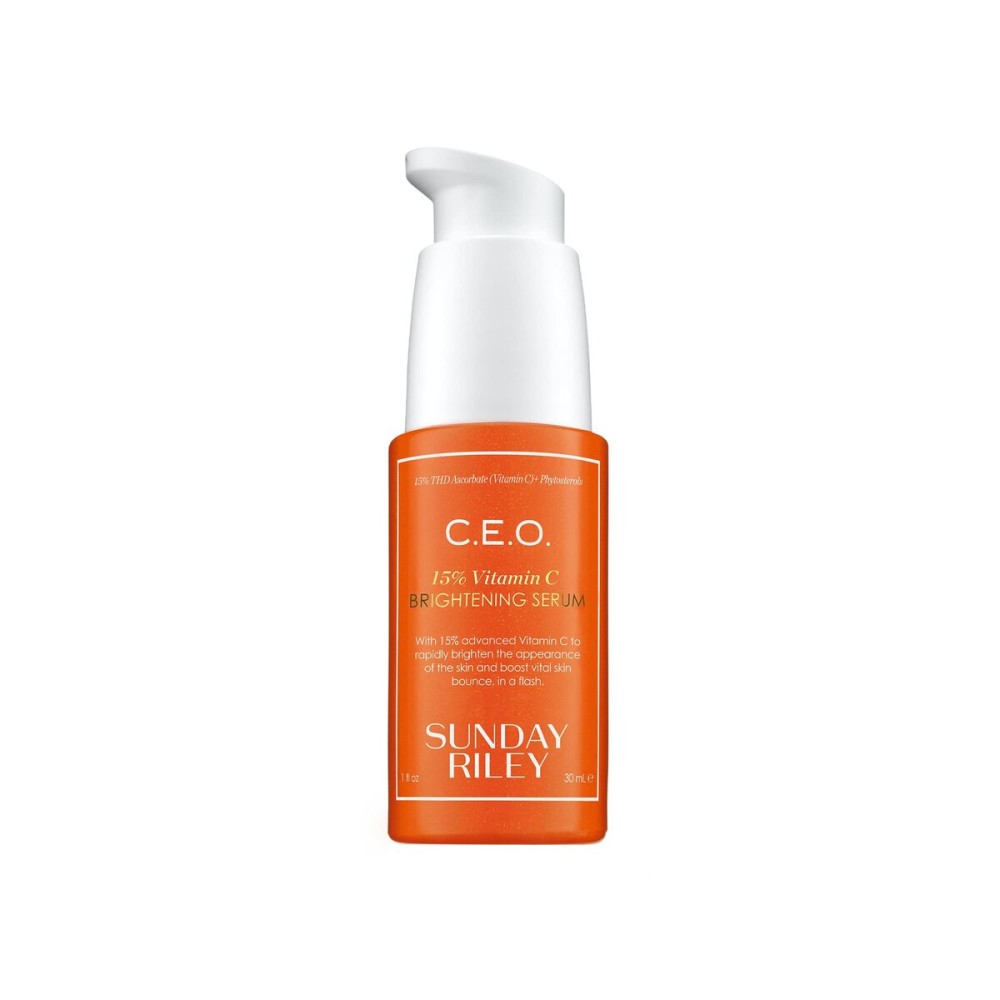 Sunday Riley C.E.O. 15% Vitamin C Brightening Serum, Orange, 1.0 Fl oz(pack of 1) Sunday Riley C.E.O. 15% Vitamin C Brightening Serum, Orange, 1.0 Fl oz(pack of 1)