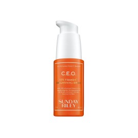 Sunday Riley C.E.O. 15% Vitamin C Brightening Serum, Orange, 1.0 Fl oz(pack of 1) Sunday Riley C.E.O. 15% Vitamin C Brightening Serum, Orange, 1.0 Fl oz(pack of 1)
