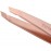 Tweezerman Stainless Steel Slant Tweezer - Eyebrow Tweezers for Women and Men (Rose Gold)