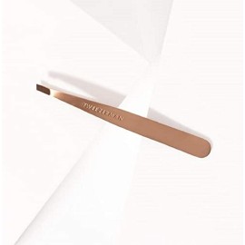 Tweezerman Stainless Steel Slant Tweezer - Eyebrow Tweezers for Women and Men (Rose Gold) Tweezerman Stainless Steel Slant Tweezer - Eyebrow Tweezers for Women and Men (Rose Gold)