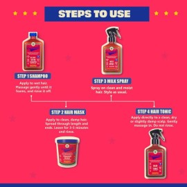 Lola From Rio - Rapunzel Milk Spray for Women - Hydrating Leave-In Conditioner & Detangler - Lightweight Moisturizing Hair Treatment for Dry, Damaged Hair - 8.45 fl oz Lola From Rio - Rapunzel Milk Spray for Women - Hydrating Leave-In Conditioner & Detangler - Lightweight Moisturizing Hair Treatment for Dry, Damaged Hair - 8.45 fl oz