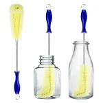 Long Bottle Brush Cleaner -16 Bottle Cleaning Brush Flexional Water Bottle Cleaner Washer Tool for Water Bottles,Cup,Tumblers or Wine Stemware