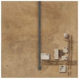Gale Force 9 Tanks Benghazi Game Mat Board Games, 36 x 36