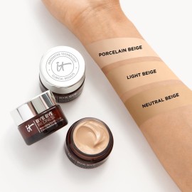 IT Cosmetics Bye Bye Redness, Transforming Porcelain Beige - Neutralizing Color-Correcting Cream - Reduces Redness - Long-Wearing Coverage - With Hydrolyzed Collagen - 0.37 fl oz IT Cosmetics Bye Bye Redness, Transforming Porcelain Beige - Neutralizing Color-Correcting Cream - Reduces Redness - Long-Wearing Coverage - With Hydrolyzed Collagen - 0.37 fl oz