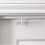 2 Pack - GlideLok Child Safety Door Top Lock | for Interior & Exterior Doors | Lock & Unlock from Both Sides | Stop Kids, Pets, Dogs & Cats from Opening Doors