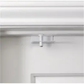 2 Pack - GlideLok Child Safety Door Top Lock | for Interior & Exterior Doors | Lock & Unlock from Both Sides | Stop Kids, Pets, Dogs & Cats from Opening Doors