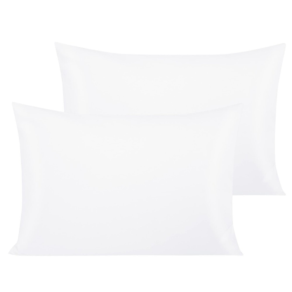 NTBAY Egyptian Cotton Toddler Pillowcases - Set of 2 - Travel Pillow Cases - 500 Thread Count Cotton 13x18 Pillow Covers - Envelope Closure Nursery Pillowcases, 13x18 Inches, White NTBAY Egyptian Cotton Toddler Pillowcases - Set of 2 - Travel Pillow Cases - 500 Thread Count Cotton 13x18 Pillow Covers - Envelope Closure Nursery Pillowcases, 13x18 Inches, White