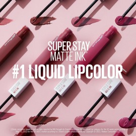 Maybelline Super Stay Matte Ink Liquid Lipstick Makeup, Long Lasting High Impact Color, Up to 16H Wear, Seductress, Light Rosey Nude, 1 Count Maybelline Super Stay Matte Ink Liquid Lipstick Makeup, Long Lasting High Impact Color, Up to 16H Wear, Seductress, Light Rosey Nude, 1 Count