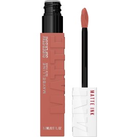 Maybelline Super Stay Matte Ink Liquid Lipstick Makeup, Long Lasting High Impact Color, Up to 16H Wear, Seductress, Light Rosey Nude, 1 Count Maybelline Super Stay Matte Ink Liquid Lipstick Makeup, Long Lasting High Impact Color, Up to 16H Wear, Seductress, Light Rosey Nude, 1 Count